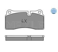 MEYLE 025 242 6118 Brake pad set