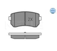 Meyle 0252432015/W Brake Pad Set, disc brake