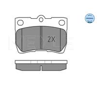 MEYLE 025 243 2315/W Brake pad set