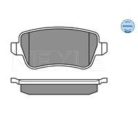 Brake pads Rear Axle 025 243 4817 MEYLE for FIAT CROMA