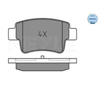 MEYLE 025 243 4917 Brake Pads Set Rear for Corsa Punto