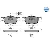 MEYLE 025 243 6819 Brake pad set