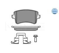 Meyle 025 246 0617/K1 Brake Pad Set, disc brake