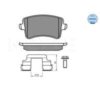 MEYLE 025 246 0617/K2 Brake pad set