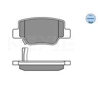 MEYLE 025 249 2616/W Brake pad set