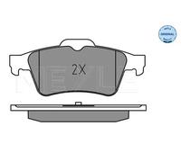 MEYLE 025 252 1817 Brake pad set