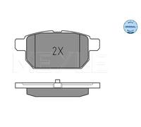 MEYLE 025 252 5814/W Brake pad set