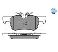 MEYLE 025 253 3116 Brake pad set