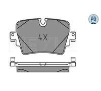 MEYLE 025 257 4217/PD Brake pad set