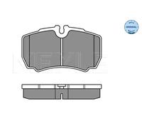Brake pads Rear Axle 025 291 2320 MEYLE for IVECO DAILY IV Bus DAILY III Van