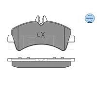 MEYLE 025 292 1720 Brake pad set