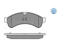 MEYLE 025 292 3122 Brake pad set