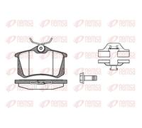 REMSA 0263.03 Brake pad set