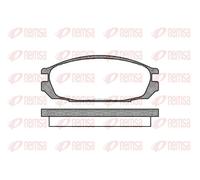 Brake pads Rear Axle 0292.00 REMSA for NISSAN PATROL GR