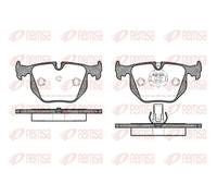 Brake pads Rear Axle 0381.30 REMSA for BMW LAND ROVER
