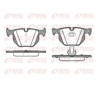 REMSA 0381.60 Brake pad set