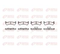 Brake pads Rear Axle 0617.12 REMSA for FORD USA EXPLORER WINDSTAR