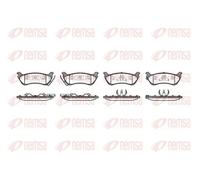 REMSA 0698.01 Brake pad set
