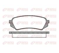 REMSA 0706.00 Brake pad set