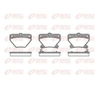 REMSA 0741.02 Brake pad set