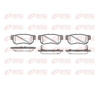 REMSA 0746.32 Brake Pad Set, disc brake for HYUNDAI,KIA,KIA (DYK)