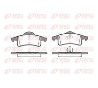 REMSA 0758.00 Brake pad set