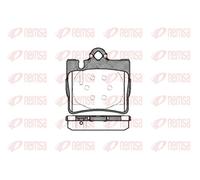 Brake pads Rear Axle 0770.00 REMSA for MERCEDES-BENZ S-CLASS S-CLASS Coupe