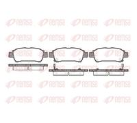 REMSA 0820.02 Brake pad set