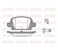 BRAKE PAD SET DISC BRAKE 0835.02 FOR VAUXHALL TIGRA/TwinTop CORSA/VAN/Mk/II 1.2L