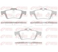 Brake pads Rear Axle 0842.12 REMSA for FORD FOCUS III Saloon FOCUS III