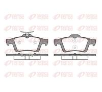 Brake pads Rear Axle 0842.30 REMSA for FORD SAAB VOLVO OPEL MAZDA JAGUAR RENAULT