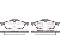 REMSA 0862.00 Brake pad set