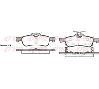 REMSA 0862.02 Brake pad set