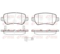 REMSA 0957.22 Brake pad set
