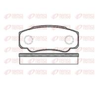 REMSA 0961.00 Brake pad set