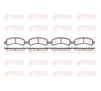 REMSA REAR DISC BRAKE BRAKE PAD SET 098910 FOR CADILLAC
