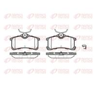 REMSA 1050.02 Brake pad set
