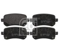 Brake Pads Set fits DODGE GRAND CARAVAN 3.8 Rear 08 to 10 EGL 68029887AA Febi