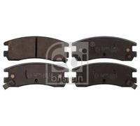 Brake pads Rear Axle 116154 FEBI BILSTEIN for OPEL CADILLAC CHEVROLET BUICK