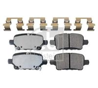 febi bilstein 116249 Brake Pad Set with fastening material, 1 unit