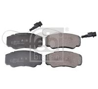 Brake pads Rear Axle 116254 FEBI BILSTEIN for NISSAN CABSTAR NT400 CABSTAR