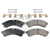FEBI 116257 BRAKE PAD SET DISC BRAKE Rear