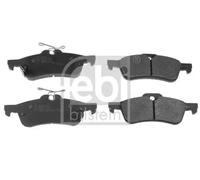 Brake pads Rear Axle 116283 FEBI BILSTEIN for TOYOTA DAIHATSU HONDA