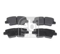 Brake pads Rear Axle 116285 FEBI BILSTEIN for HYUNDAI KIA