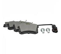 Brake pads Rear Axle 1163705910 JP GROUP for VW SEAT