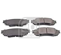 Brake Pads Set fits TOYOTA C-HR ZYX1, ZYX10 1.8 Rear 2016 on 2ZR-FXE 0446602380