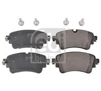 febi bilstein Brake Pad Set 116425 with securing bolts, 1 unit