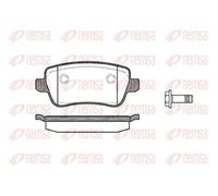 REMSA 1178.00 Brake pad set