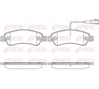 REMSA 1238.02 Brake pad set