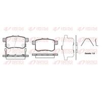 Brake pads Rear Axle 1332.12 REMSA for HONDA ACCORD VIII ACCORD VIII Estate